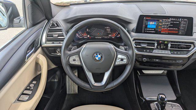 used 2023 BMW X3 car, priced at $27,490