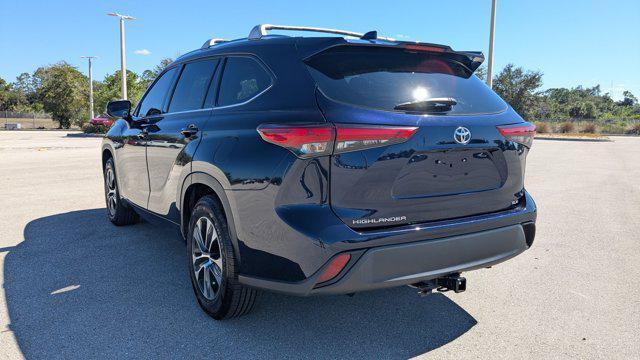 used 2021 Toyota Highlander car, priced at $24,888