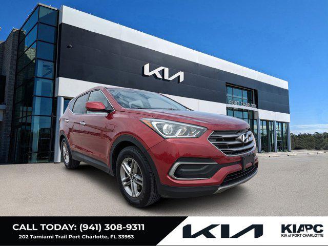 used 2018 Hyundai Santa Fe Sport car, priced at $9,999