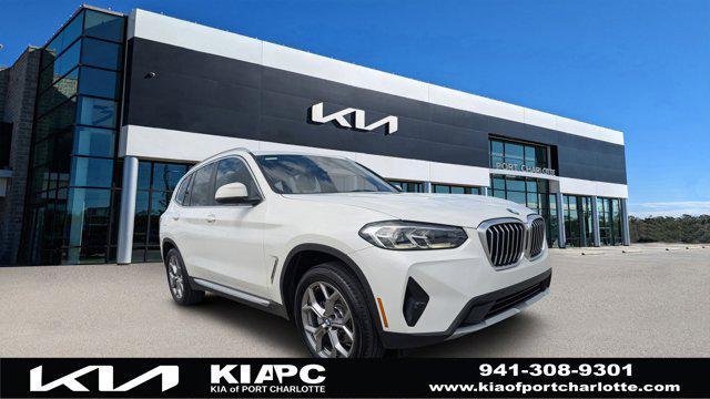 used 2022 BMW X3 car, priced at $27,990