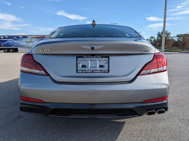 used 2021 Genesis G70 car, priced at $24,692