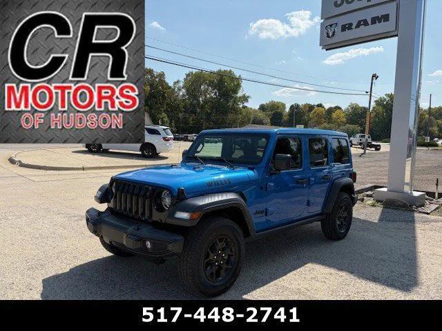 used 2021 Jeep Wrangler Unlimited car, priced at $33,900
