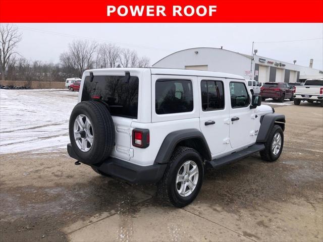 used 2021 Jeep Wrangler Unlimited car, priced at $33,900