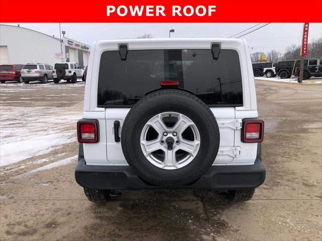 used 2021 Jeep Wrangler Unlimited car, priced at $33,900