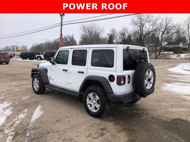 used 2021 Jeep Wrangler Unlimited car, priced at $33,900