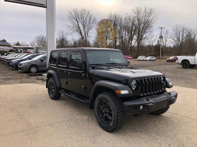 used 2021 Jeep Wrangler Unlimited car, priced at $32,950