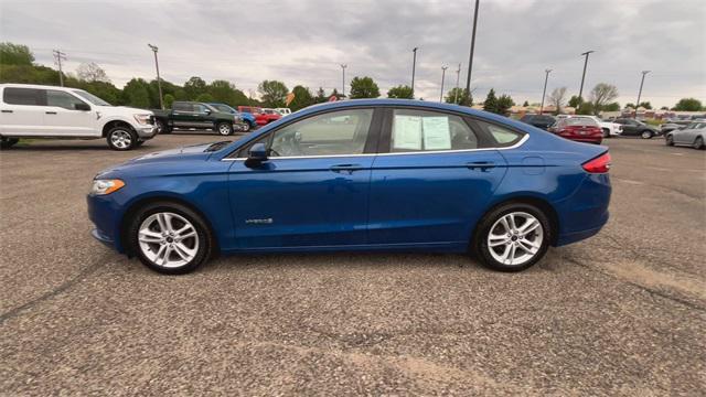 used 2018 Ford Fusion Hybrid car, priced at $14,999