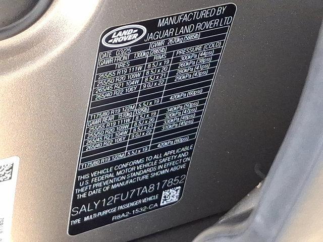 new 2026 Land Rover Range Rover Velar car, priced at $88,690