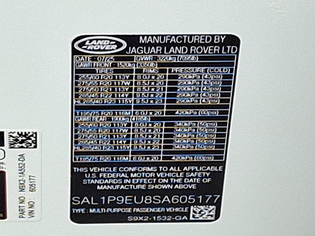 new 2025 Land Rover Range Rover Sport car, priced at $92,220