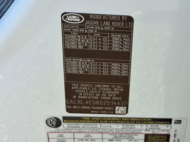 new 2025 Land Rover Discovery car, priced at $77,068