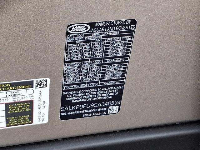 new 2025 Land Rover Range Rover car, priced at $122,590