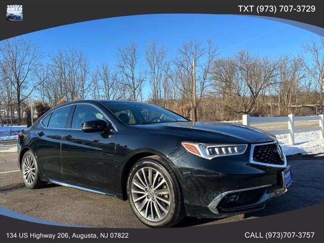 used 2018 Acura TLX car