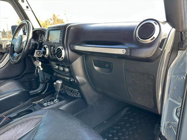 used 2015 Jeep Wrangler Unlimited car, priced at $14,990