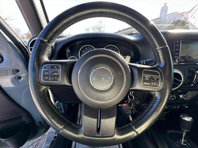 used 2015 Jeep Wrangler Unlimited car, priced at $14,990