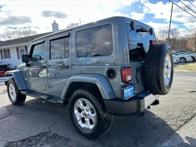 used 2015 Jeep Wrangler Unlimited car, priced at $14,990