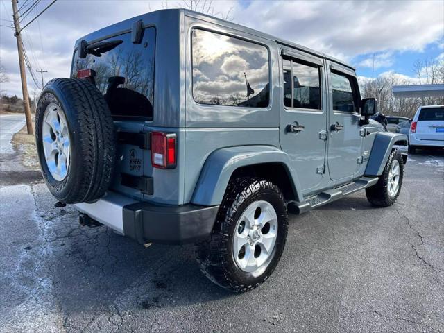 used 2015 Jeep Wrangler Unlimited car, priced at $14,990