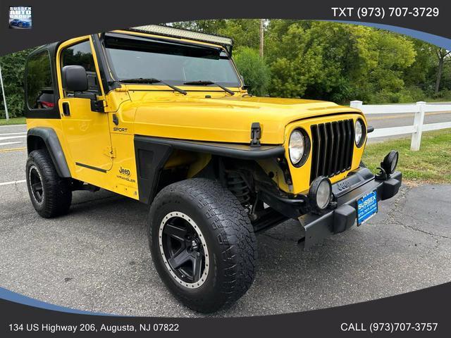 used 2004 Jeep Wrangler car, priced at $7,990