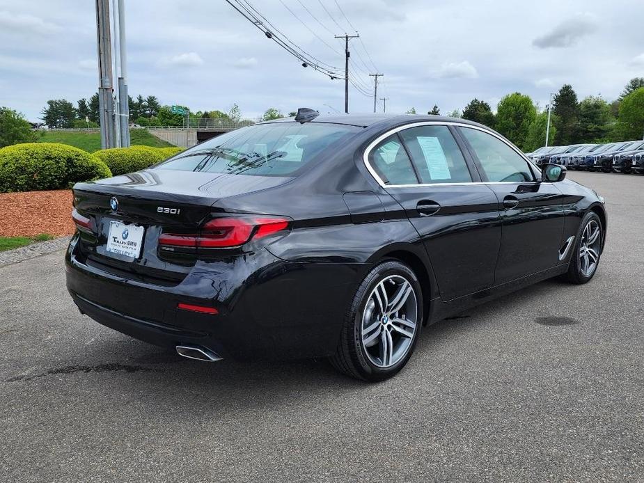 used 2021 BMW 530 car, priced at $38,889