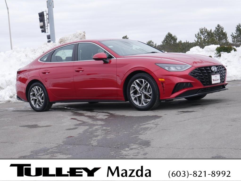 used 2021 Hyundai Sonata car, priced at $18,700