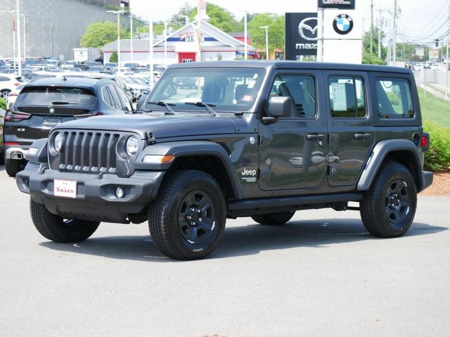 used 2020 Jeep Wrangler Unlimited car, priced at $31,448