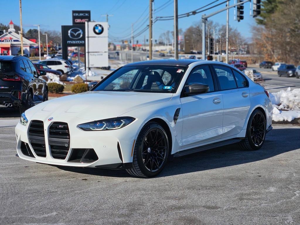 used 2023 BMW M3 car, priced at $83,496