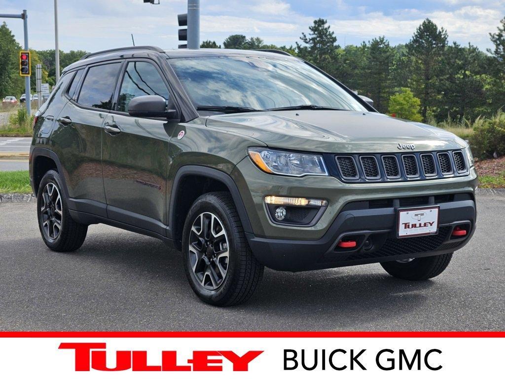 used 2021 Jeep Compass car, priced at $19,695