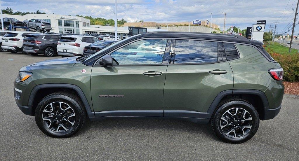 used 2021 Jeep Compass car, priced at $19,695