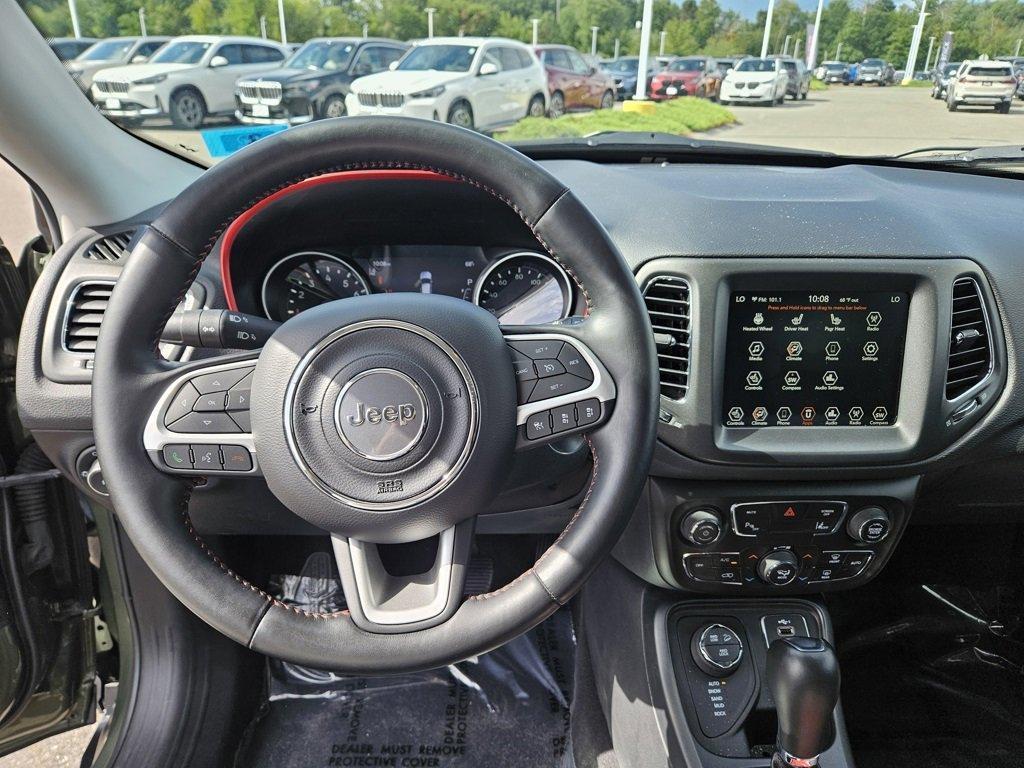 used 2021 Jeep Compass car, priced at $19,695