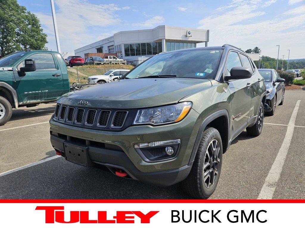 used 2021 Jeep Compass car, priced at $23,906