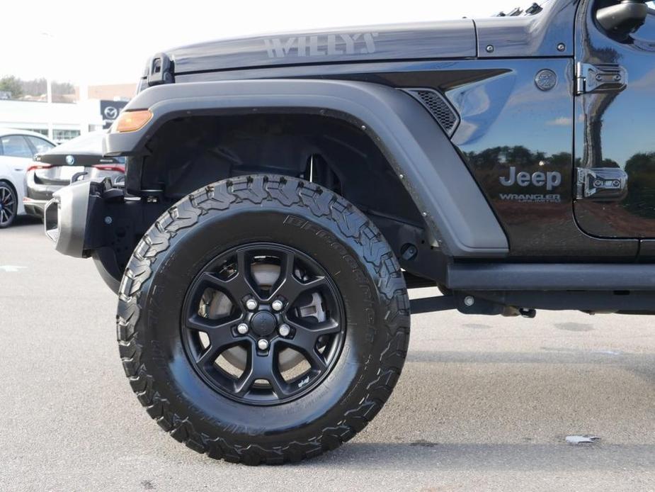 used 2021 Jeep Wrangler Unlimited car, priced at $28,315