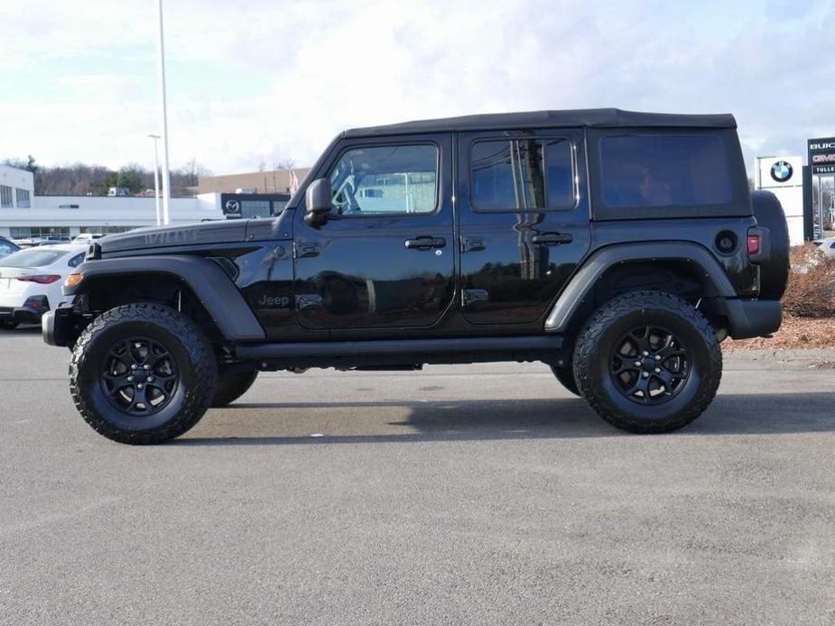 used 2021 Jeep Wrangler Unlimited car, priced at $28,315