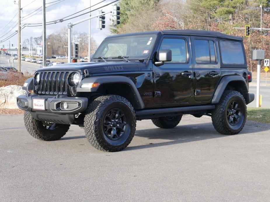 used 2021 Jeep Wrangler Unlimited car, priced at $28,315