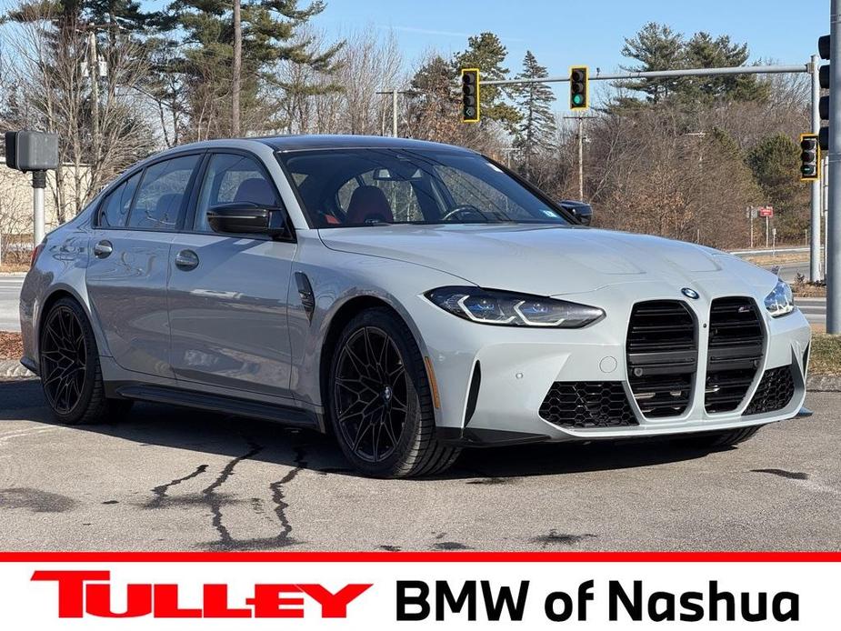 used 2021 BMW M3 car, priced at $77,299