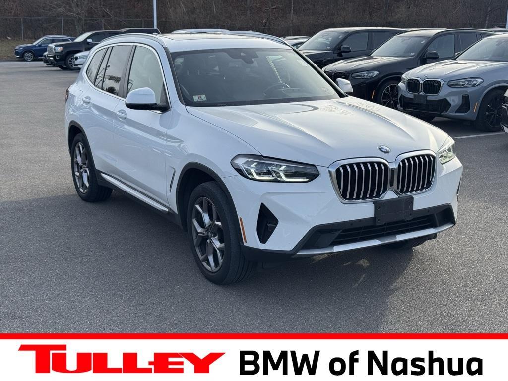 used 2022 BMW X3 car, priced at $37,805