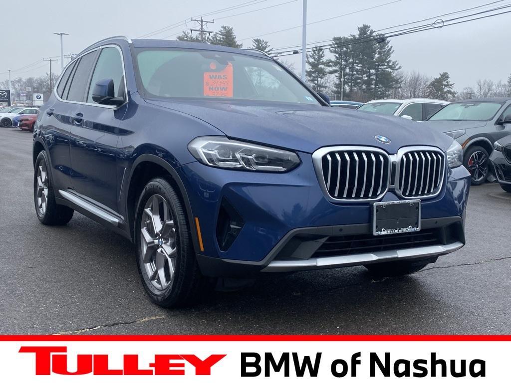 used 2022 BMW X3 car, priced at $37,986