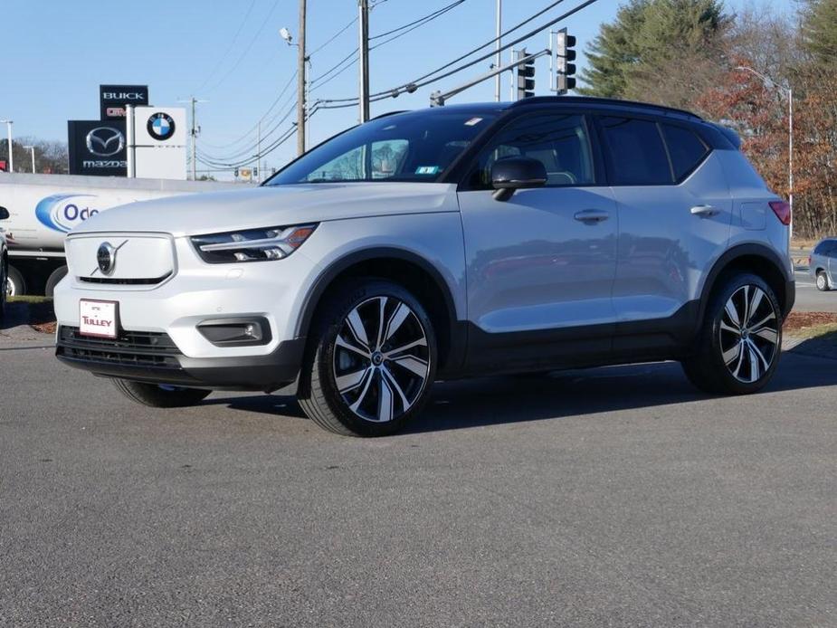 used 2021 Volvo XC40 Recharge Pure Electric car, priced at $27,500