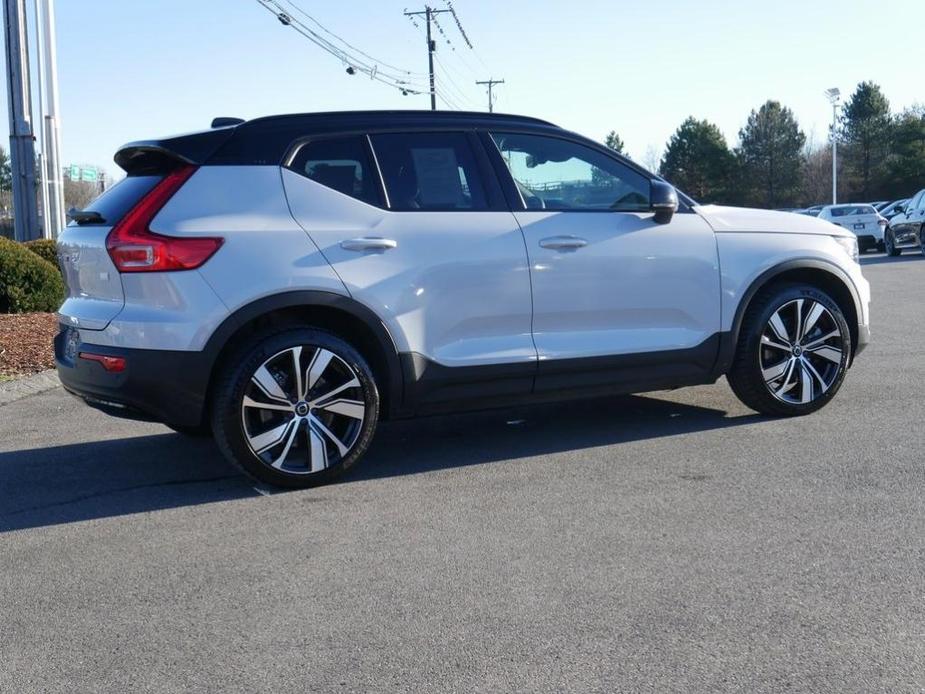 used 2021 Volvo XC40 Recharge Pure Electric car, priced at $27,500