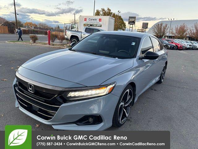 used 2021 Honda Accord car, priced at $22,500