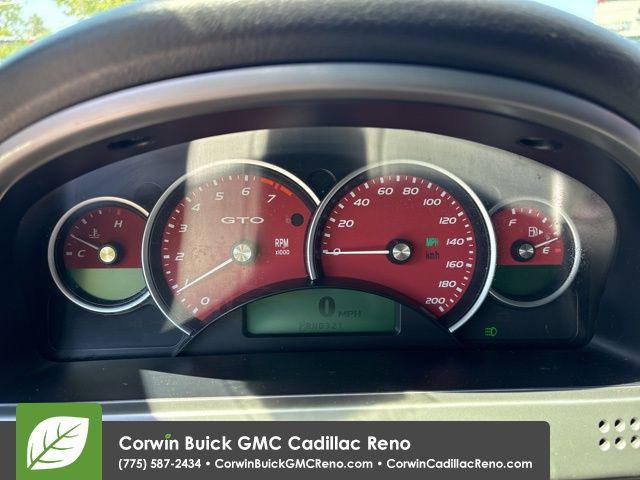 used 2005 Pontiac GTO car, priced at $19,995