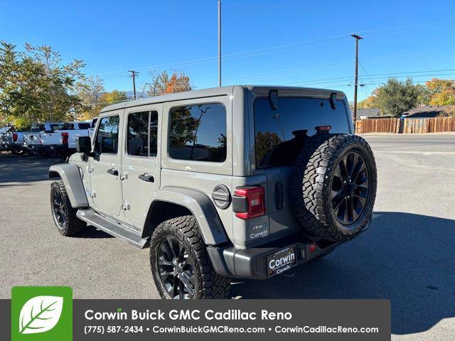 used 2021 Jeep Wrangler Unlimited 4xe car, priced at $32,995