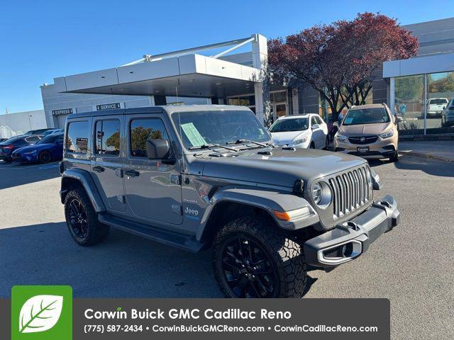 used 2021 Jeep Wrangler Unlimited 4xe car, priced at $32,995