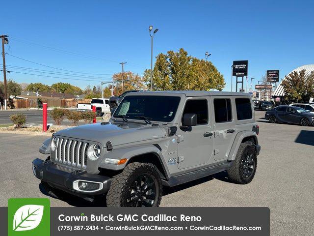 used 2021 Jeep Wrangler Unlimited 4xe car, priced at $32,995