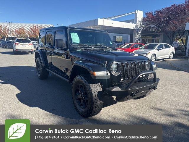 used 2021 Jeep Wrangler Unlimited car, priced at $35,989