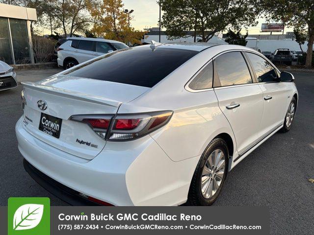 used 2016 Hyundai Sonata Hybrid car, priced at $9,998