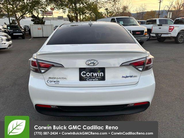 used 2016 Hyundai Sonata Hybrid car, priced at $9,998