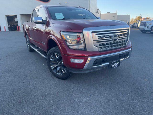 used 2021 Nissan Titan car, priced at $38,500