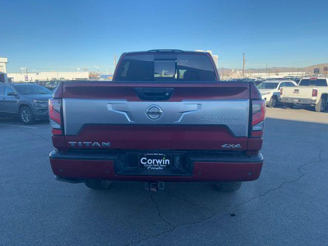 used 2021 Nissan Titan car, priced at $38,500