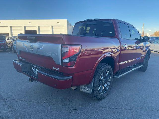 used 2021 Nissan Titan car, priced at $38,500