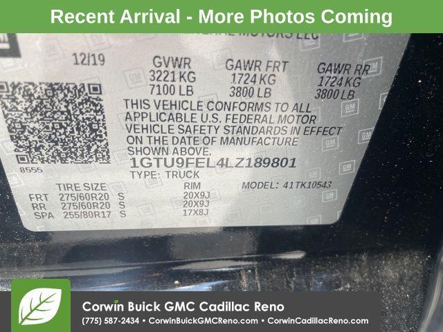 used 2020 GMC Sierra 1500 car, priced at $45,995