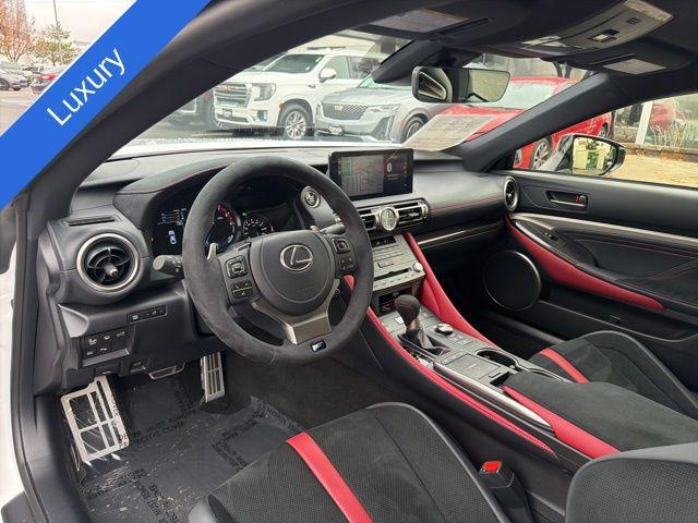 used 2025 Lexus RC F car, priced at $86,500